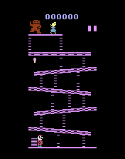 Donkey Kong LowGravity Title Screen